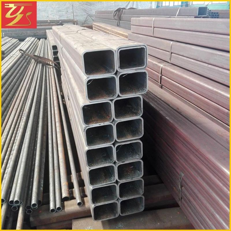 S235jr S355j0 80X80 100X100 125X125 Mild Steel Seamless Square & Rectangular Tube