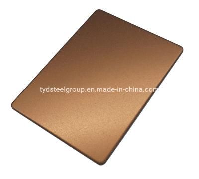 304 Super Black Color Coating Satin Finished 1219X3048mm Austenitic Stainless Steel Plate Best Price