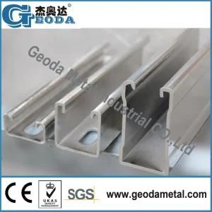 High Quality Ce ISO Certificated HDG C Type Slotted Strut Channel