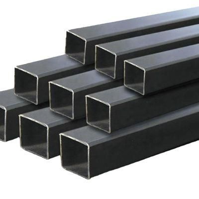 S355/Q355b Black Carbon Steel Square Rectangular Steel Pipes Price