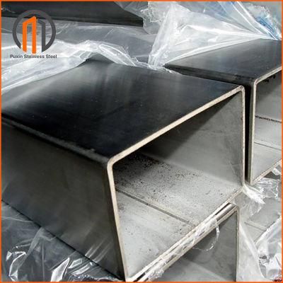 China Factory 304 304L 316 316L Square Stainless Steel Pipes