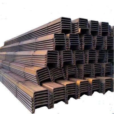 Shandong Manufacturer 400X125mm High Strength U Type Steel Sheet Pile