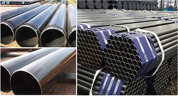 Welded Steel Pipe Iron Black Tube Gi Galvanized Steel Pipe for Construction