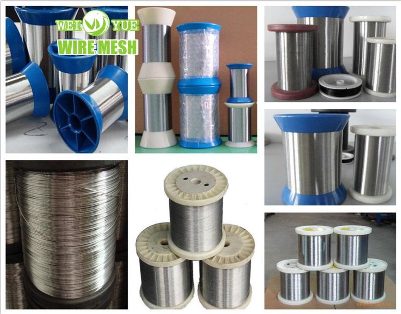 SS316 0.03mm 0.035mm Ultra Fine Stainless Steel Wire/16001061895621/5 AISI304L Stainless Steel Ultra Fine Wire with 10 Gauge / 0