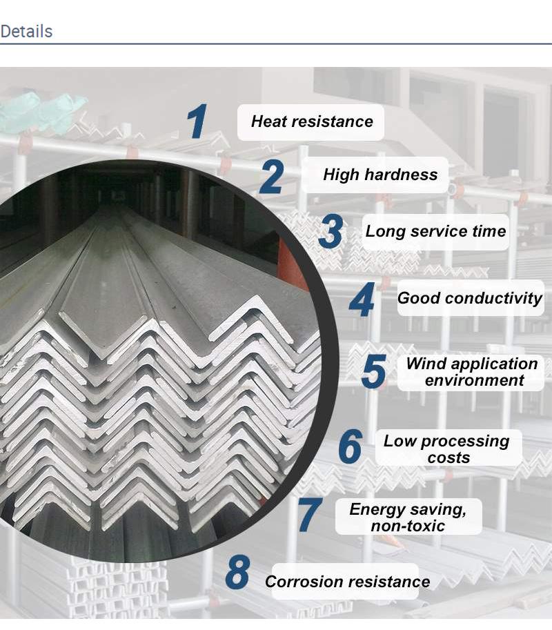 Stainless Steel Angle Bar 301 304 304L 309S 310S 316 Building Material Steel Angle Professional Manufacturers