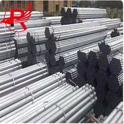 High Quality Galvanized ASTM A53 Sch 40 Grade Fudao 1/2 Inch Galvanized Steel Pipe B Pre Zn 40- 275g Galvanized Round Steel Pipe
