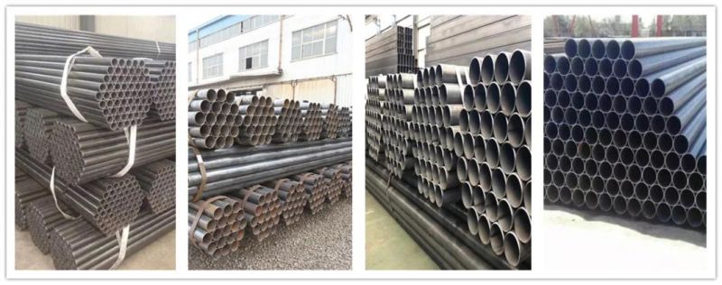 Manufactory Q195/Q215/Q235/Q255/Q275/Q345/Q420/Q460 Sch40 Round Metallic Carbon Steel Tube/Pipe for Welded/Welding/Seamless