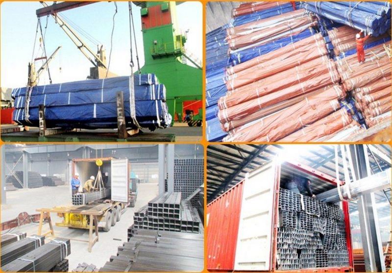 Hot DIP Galvanized Steel Square Tube Hollow Section Welded Gi Steel Pipe Price Per Ton