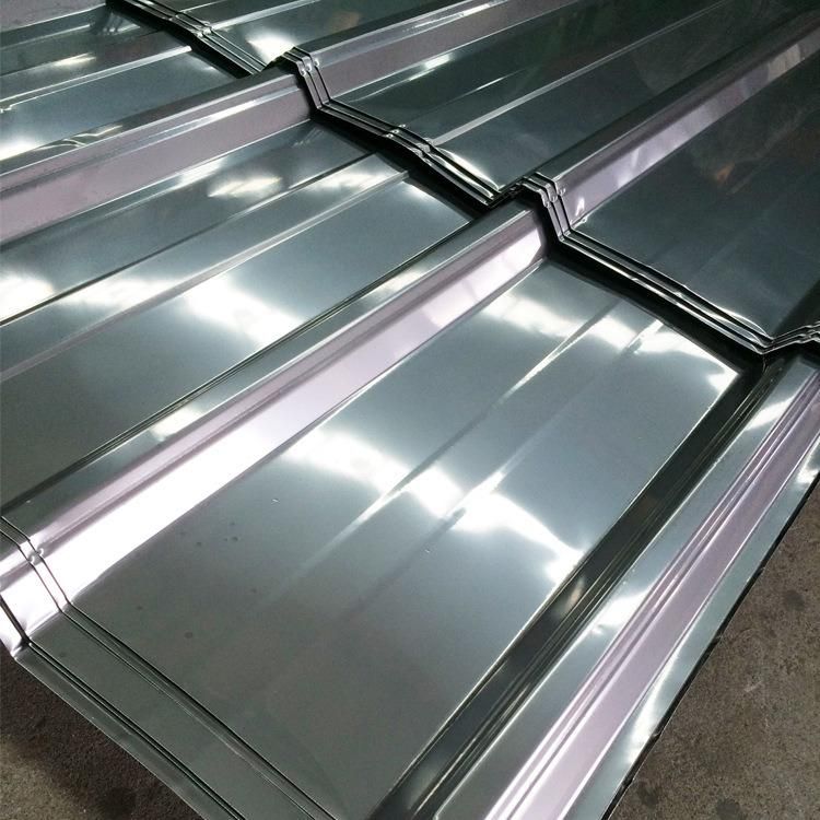 Dx51d Dx52D Corrugated Steel Iron Metal Sheet Zinc Roofing Tile Cold Rolled Zinc Plate Galvanized Roof Sheet