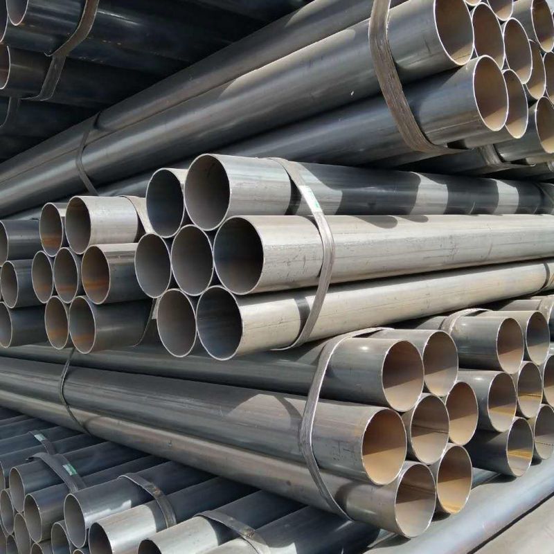 1/2"-24" /ASTM A36/A50/A530 Hot Rolled/Cold Rolled/Black Annealed/ERW Black Steel Tubes