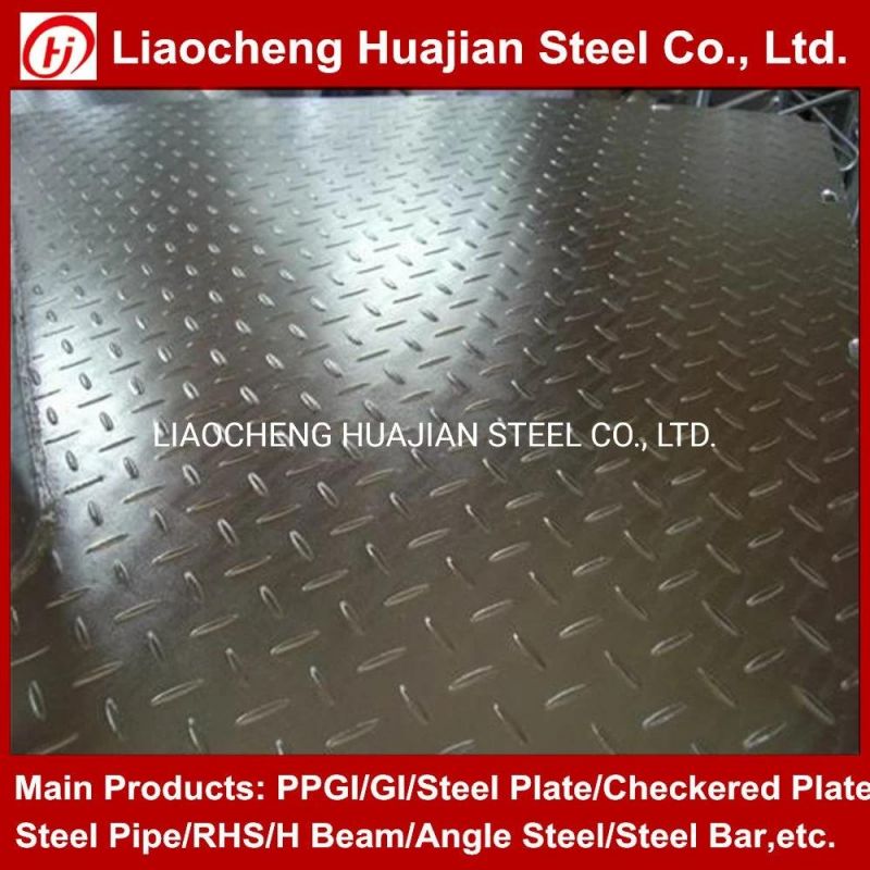 A36 Stock Pattern Plate 2.5mm Mild Steel Checkered Plate
