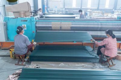 Chinese Manufacturers Direct Sale Galvanized Corrugated Steel Roofing Sheet Materials Wave Plate/Steel Sheet/Roofing Tile Spot Stock