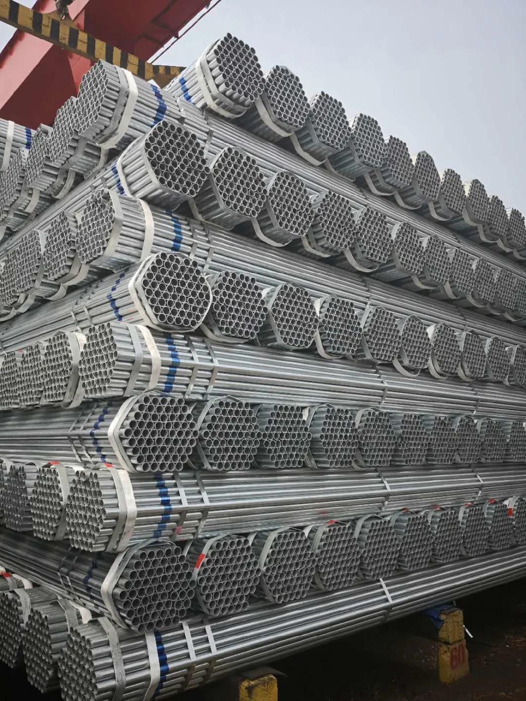 Galvanized ASTM A53 Round Seamless Stainless Steel Pipe