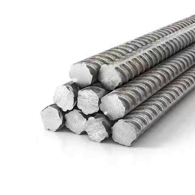 Corrugated Steel Rods Reinforcement / Ribbed / Twisted Rebar