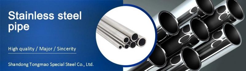 Tp316 TP304 ASTM312 ASTM213 Cold Rolled Seamless Stainless Steel Pipe