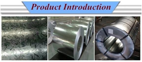 Z30-Z275 Building Material/Hot Dipped Gi Galvanized Steel Coil (0.11 to 6.0mm) for Roofing Sheet