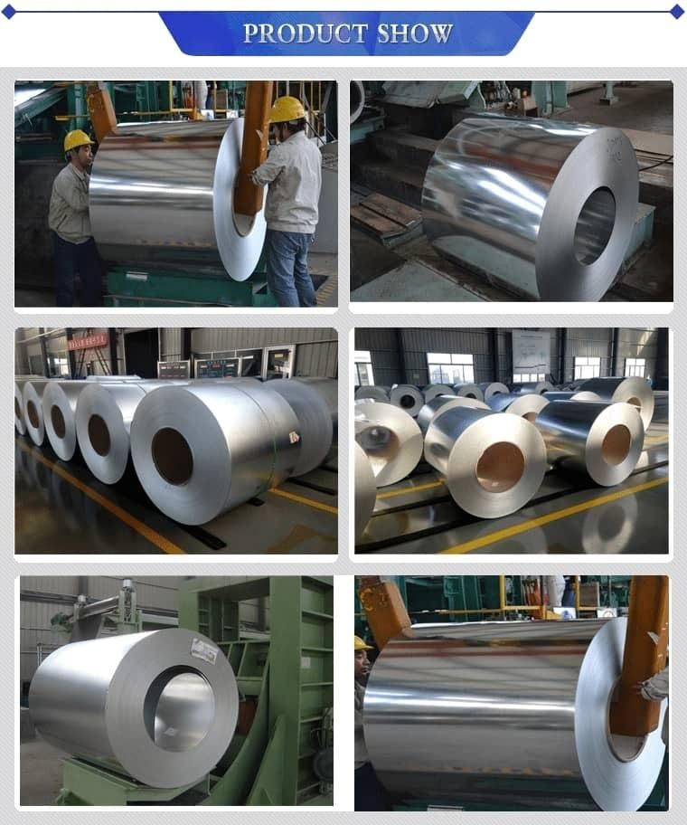 Dx51d 0.125mm-2.5mm Hot DIP Galvanized Steel Coil