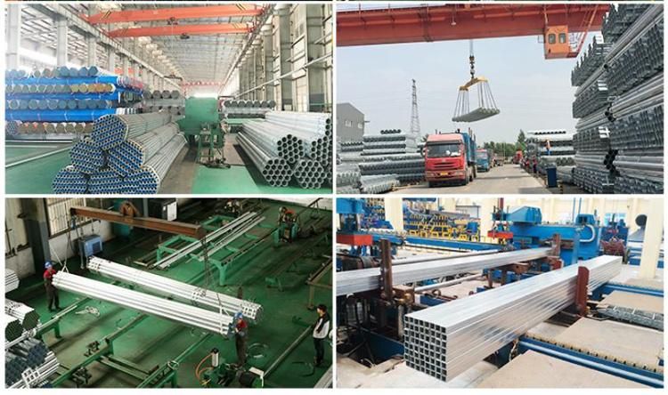 Factory Price Square Hollow Steel Tube Galvanized Steel Pipe