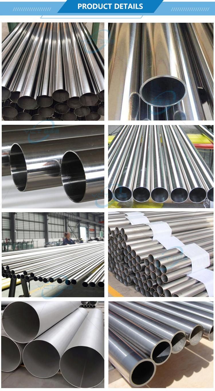 High Quality 304 Polishing Stainless Pipe Steel Round Square Rectangular Stainless Tube Steel