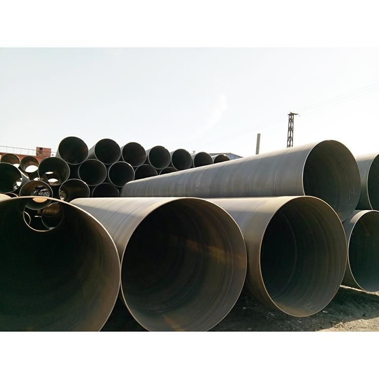 Large Spiral PE Coated Spiral Welded Steel Pipe