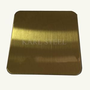 High Quality 304 Stainless Steel Hairline Sheet for Decoration Materials