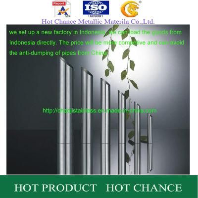 SUS201, 304, 304L, 316, 316L Stainless Steel Pipe