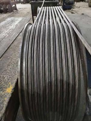 6X25fi FC/Iwrc Core Steel Cable Rope Steel Wire Rope Galvanized 25mm