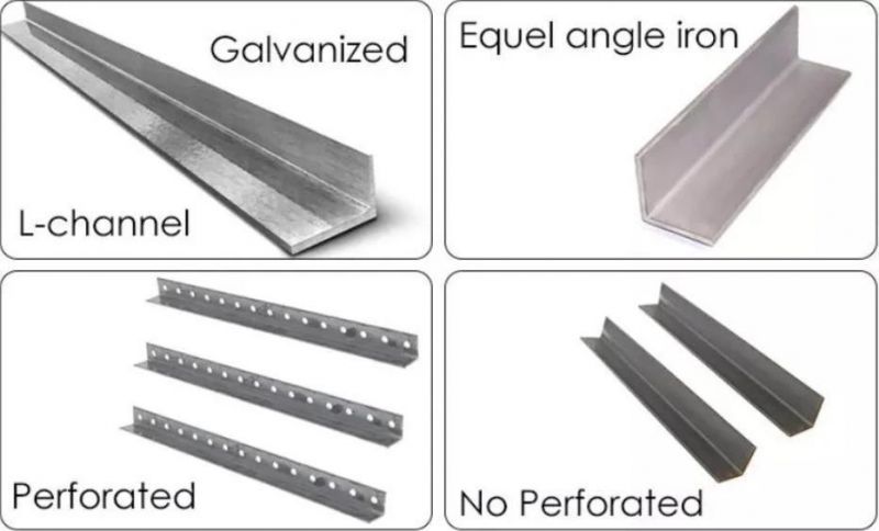 Hot Dipped Galvanized Equal and Unequal Angel Ms Steel Angle Iron Bar Price
