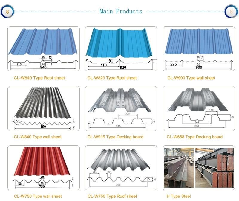 Bwg30/30 Gauge/0.3mm Exported to Somalia Gi Galvanized Color Corrugated Steel Roofing/Roof Sheet Iron Sheet