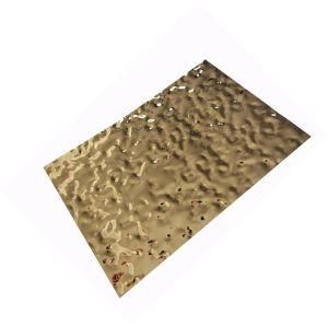 Interior and Exterior Cladding Cold Rolled 1.2mm Decorative Mirror Polished Vibration Surface Finish Stainless Steel Sheet