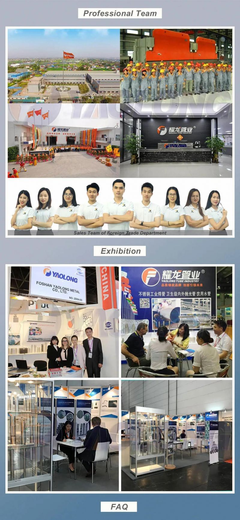 Food Grade Stainless Steel Sanitary Tube for Beer Filling Machine