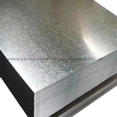 China Factory Cold Rolled Sheet Metal Z30/Z275 Zinc Coated 0.2mm Galvanized Steel Plate