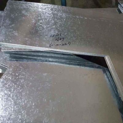 PPGI ASTM Galvanized Steel Sheet Zinc Coated Galvanized Plate with Hot DIP No Pattern Dx51d for Building Roofing Rustproof Using