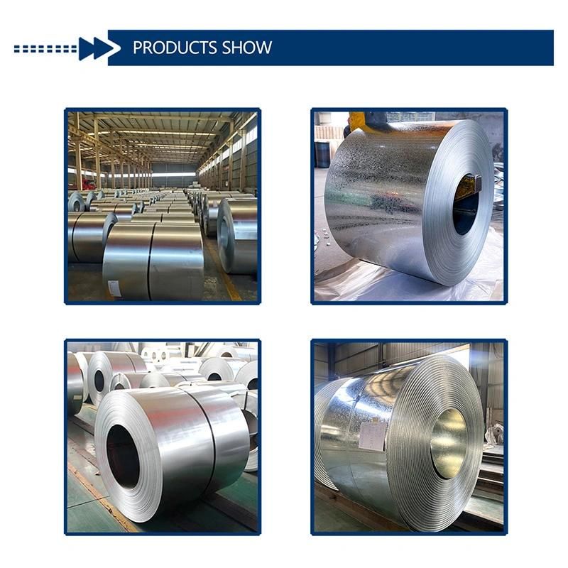 Hot Sale Zinc Coated Galvanized Steel Coil for Corrugated Metal Roofing Iron Steel Sheet