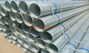 Hot Dipped Galvanized 400G/M2 Round Steel Pipe for Gas Customized Galvanized Steel Pipe, Material Q195, Q215, Q235, Q345, Ss400, S235jr, S355jr,