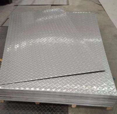 201 304 2b Finish Stainless Checkered Steel Sheet