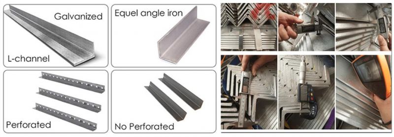 S355jr 1.0045 Prime Quality Angel Iron Hot Rolled Ms Angel Steel Profile Equal or Unequal Steel Angle