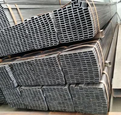 Packed by Steel Strips Hollow Section 20*20-500*500mm/20*40-300*500mm Iron Square Pipe
