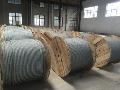 Dia 15mm 6X19+Iws 7X19 Steel Wire Ungalvanized and Galvanized