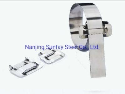 Stainless Steel Band and Buckle for Traffic Monitoring