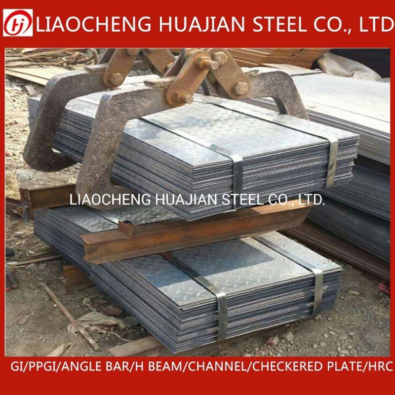 A36 Grade Supolier Mild Steel Plate with Checker Plate