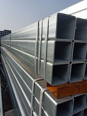 Steel Pipe Rectangular Tube Ms Hollow Section Iron Welded Square Tube