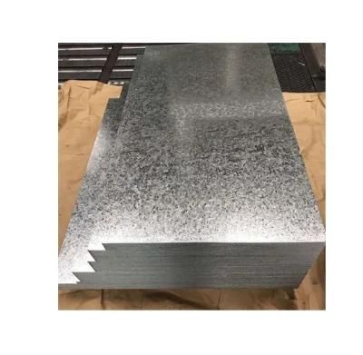 Building Prime Z40g Galvanized Iron Steel Sheet Price Zinc Coated Steel Sheet Building