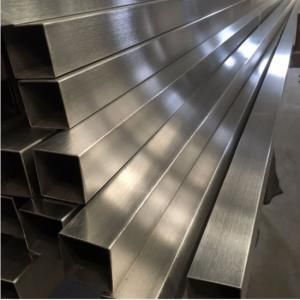 AISI304 Satin No. 4 Surface Stainless Steel Square Tube