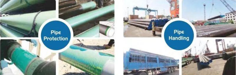 API 5L Gr. B X42 X52 X56 X60 X65 X70/ASTM A53/ASTM A106/St52/JIS Psl1/Psl2 Seamless Carbon Mild Steel Carbon Steel Pipe