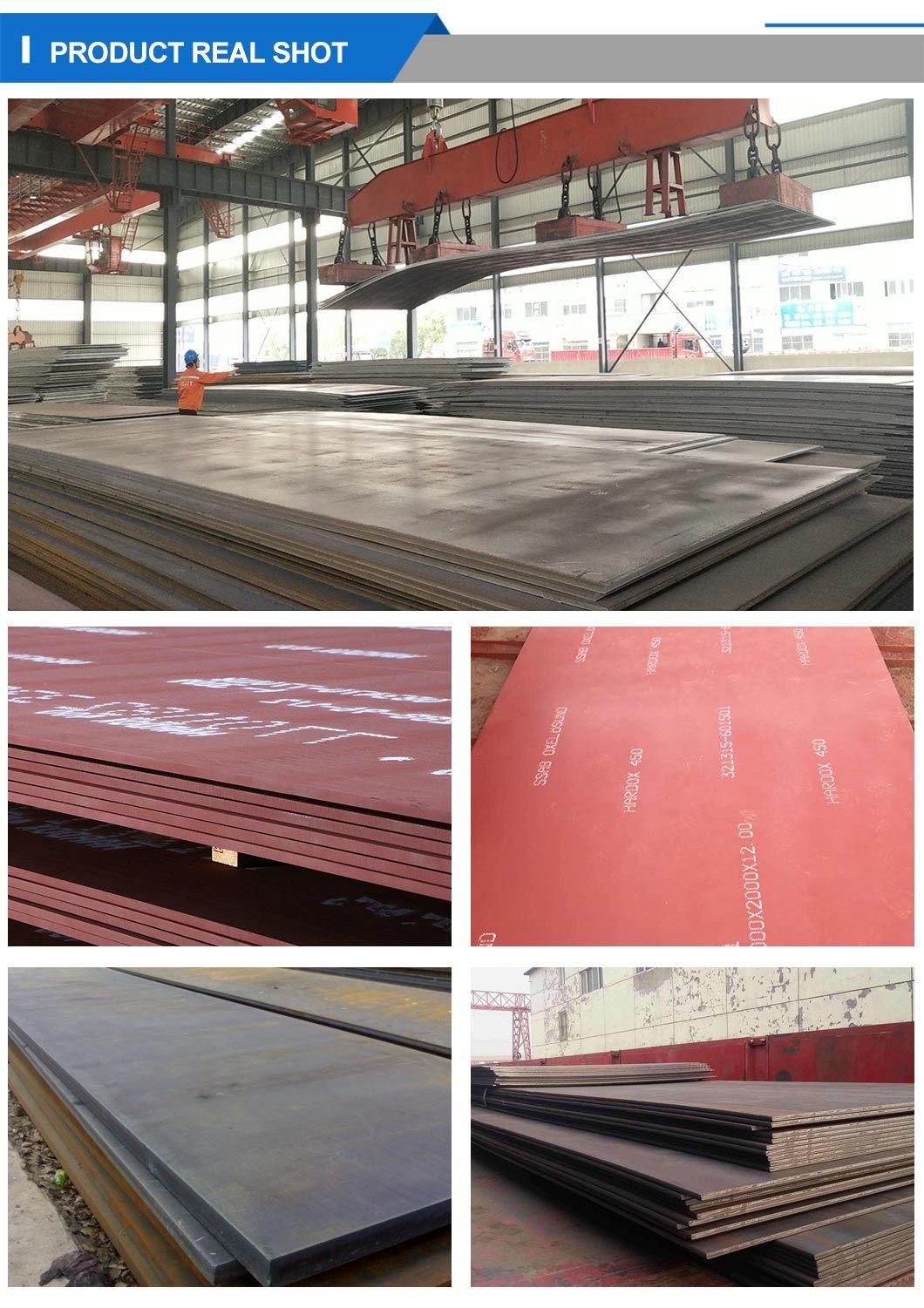 AISI Q345 Q390 Wear Resistance/ Great Hardness High-Carbon Alloy Steel Plate