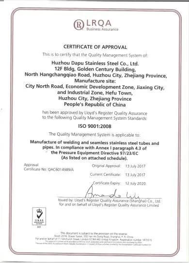 ASTM A511 316/316L Stainless Steel Tube