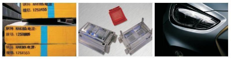 Nak80/1.2796/P21 Factory Direct Sale High Quality Plastic Mould Steel Nak80