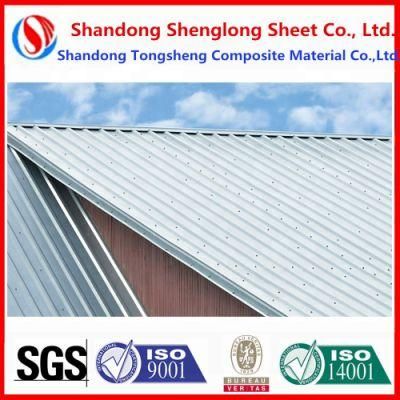 Zinc and Color Coated Corrugated Steel Sheet for Roof Building Material From Factroy
