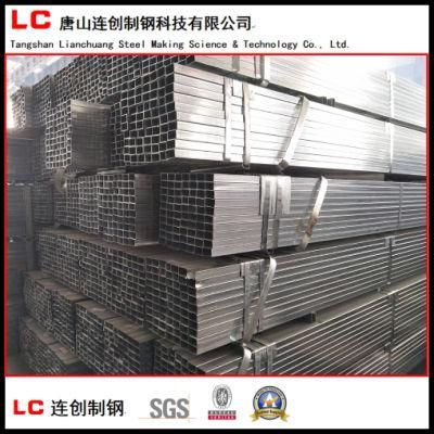 Export Standards Pre-Galvanized Square / Rectangular Steel Pipe